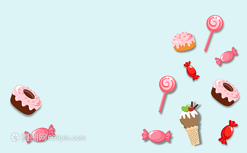 甜蜜的视觉盛宴 糖果背景图的魅力与应用